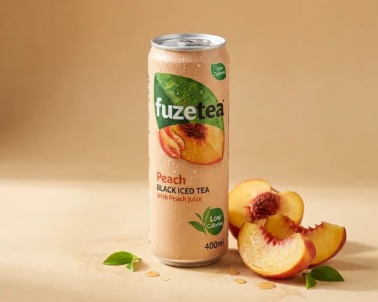 Fuze Tea Schwarzer Tee Pfirsich 0,4l (Einweg)